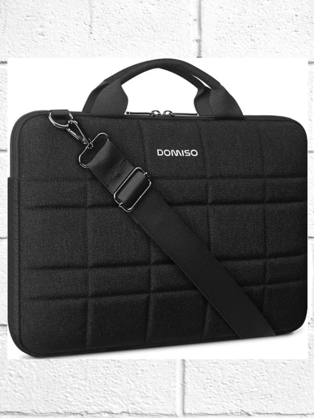 NWT! Dimoso Padded Laptop Computer Carrying Case w/Plush Lining & Shoulder Strap